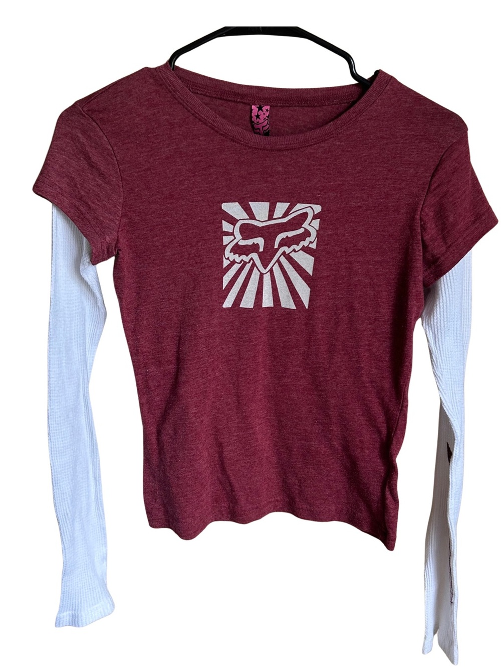 Vintage Fox Racing Women’s Layered T shirt